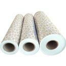XB508D Sparkleflake Gold White