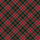 XB637D Red Holographic Plaid