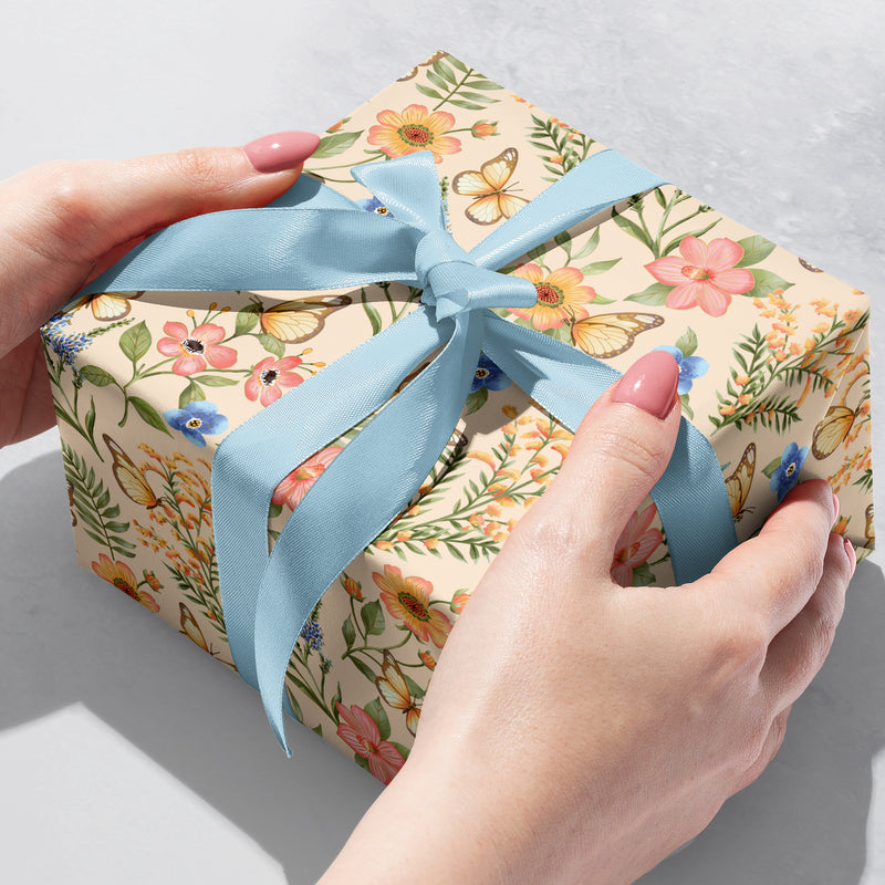 B414C Butterfly Floral