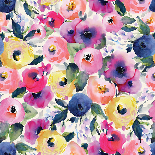 B432C Watercolor Flowers