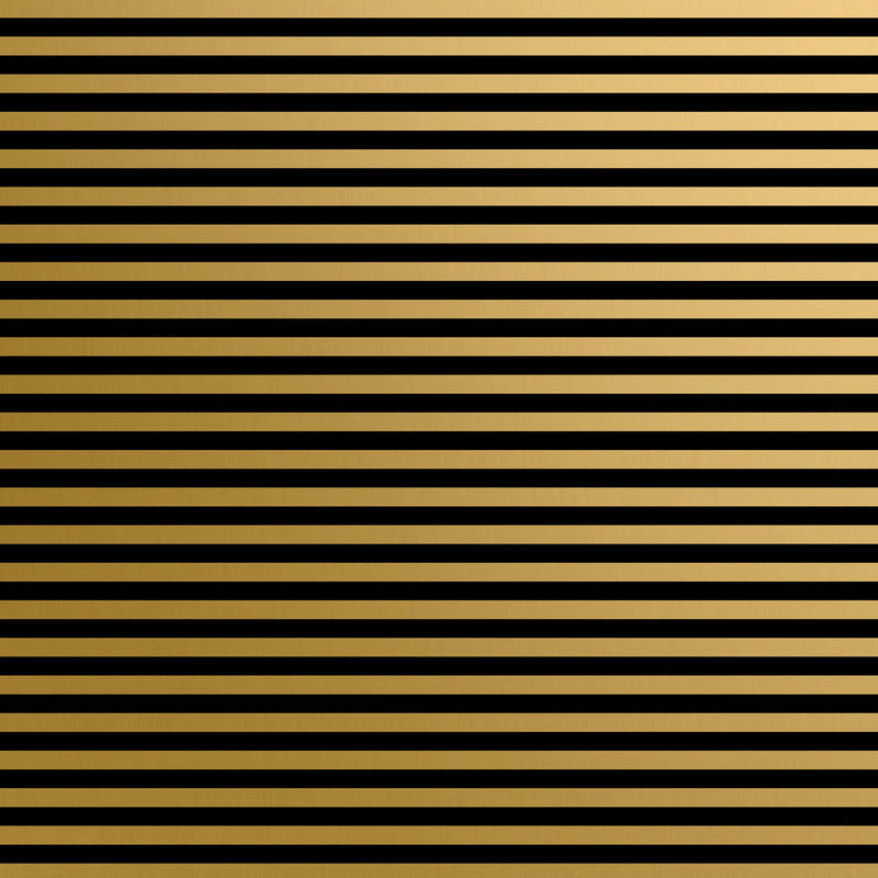 B437C Black Gold Stripe
