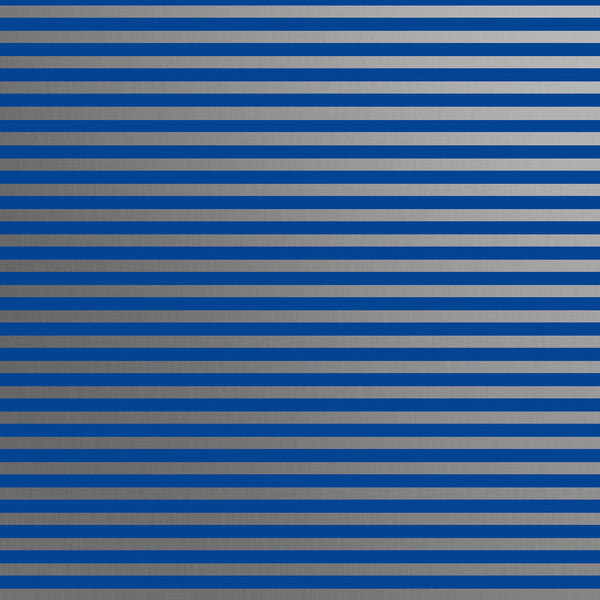 B513C Blue Silver Stripe