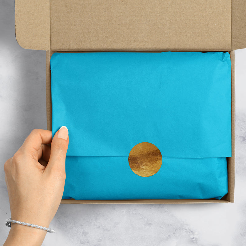 Tissue Paper Solid Color BFT39 Turquoise