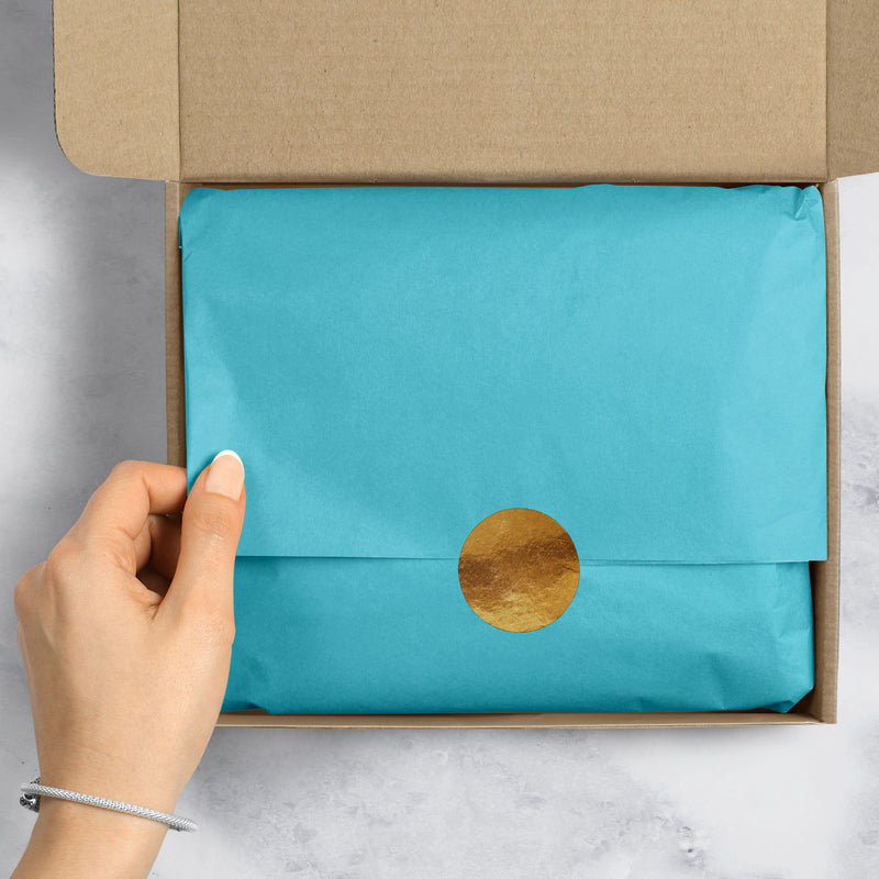 Tissue Paper Solid Color BFT44 Aqua