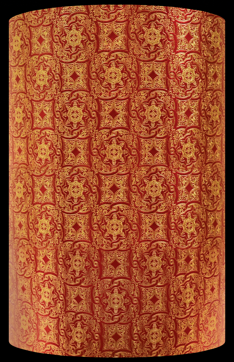 EM3991D Red/Gold Medallion