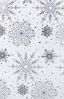 GW-8387F White Snowflakes