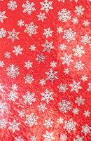 GW-9017F Red/White Snowflake