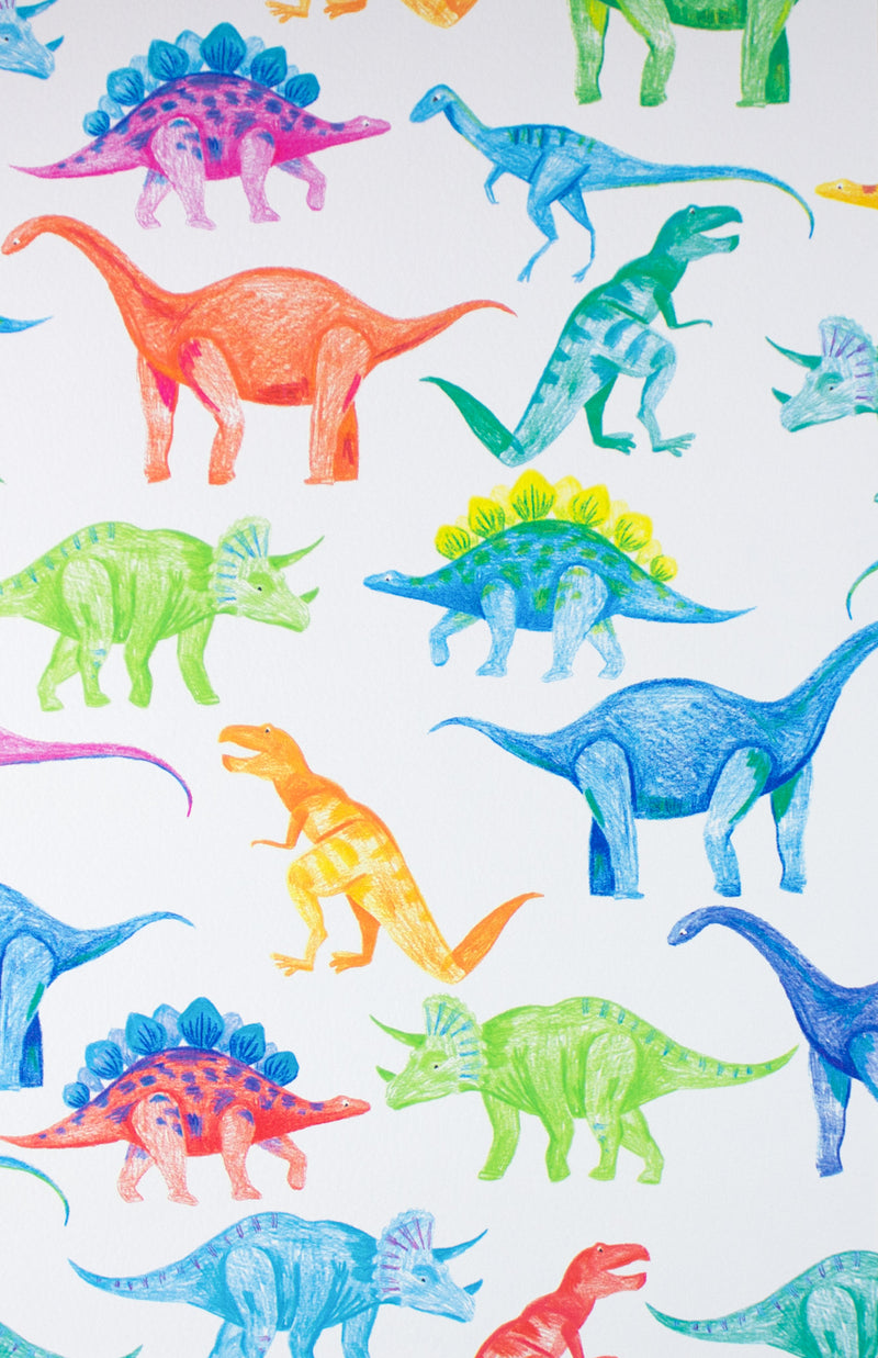 GW-9120D Sketchy Dinosaurs
