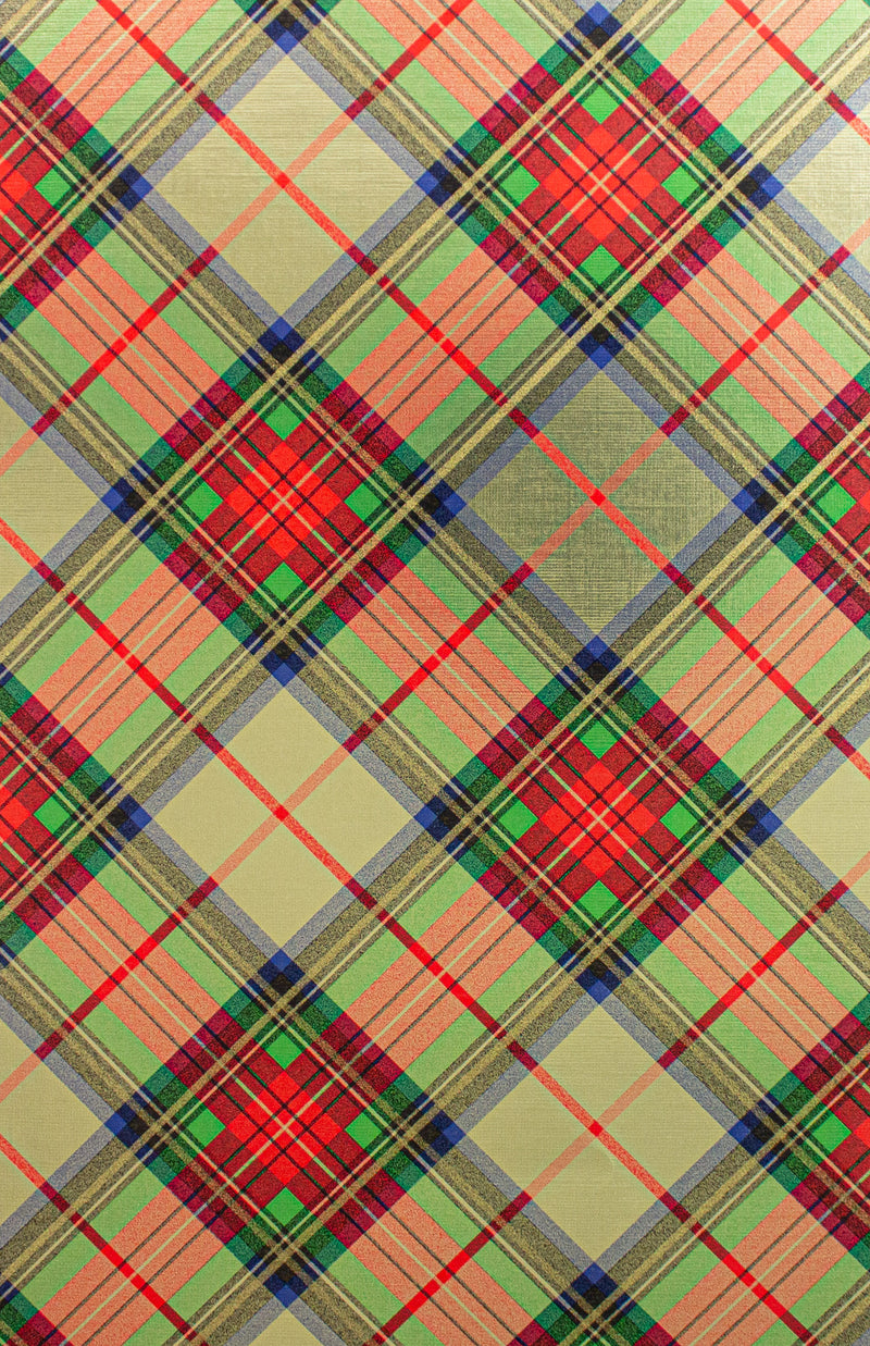 GW-9382F Tradional Gold Plaid