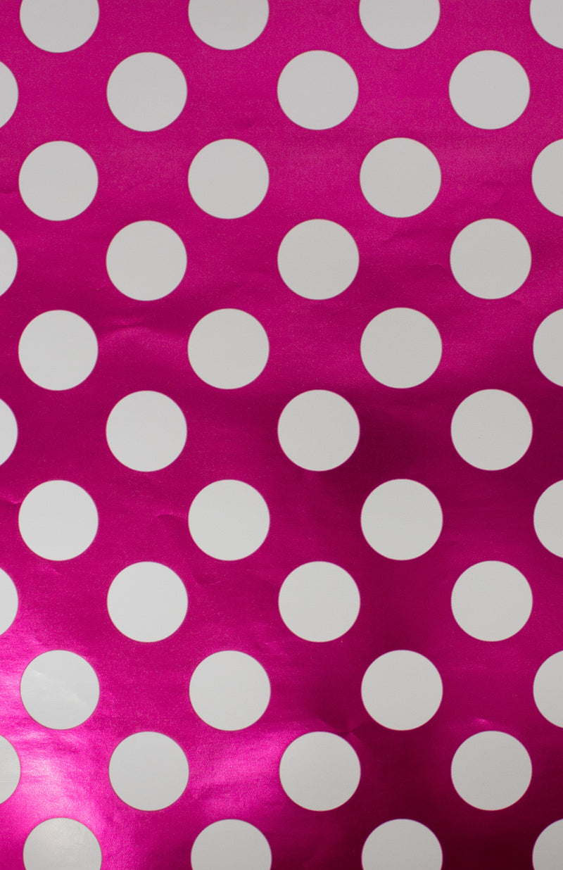 GW-9457E Raspberry White Dots
