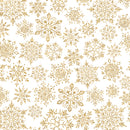 XB508E  Sparkleflake Gold White