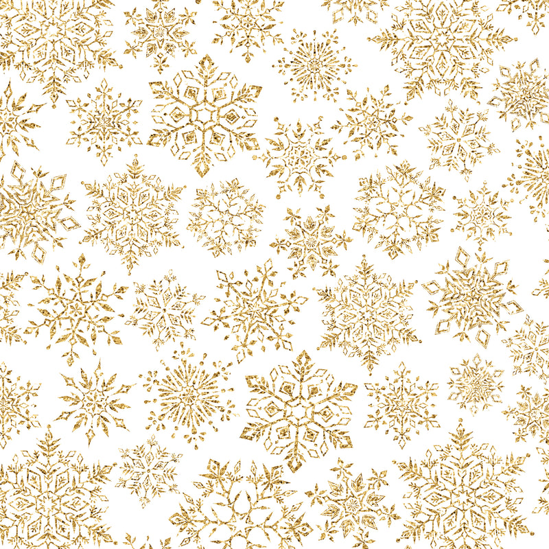XB508D Sparkleflake Gold White