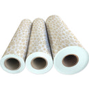 XB508E  Sparkleflake Gold White