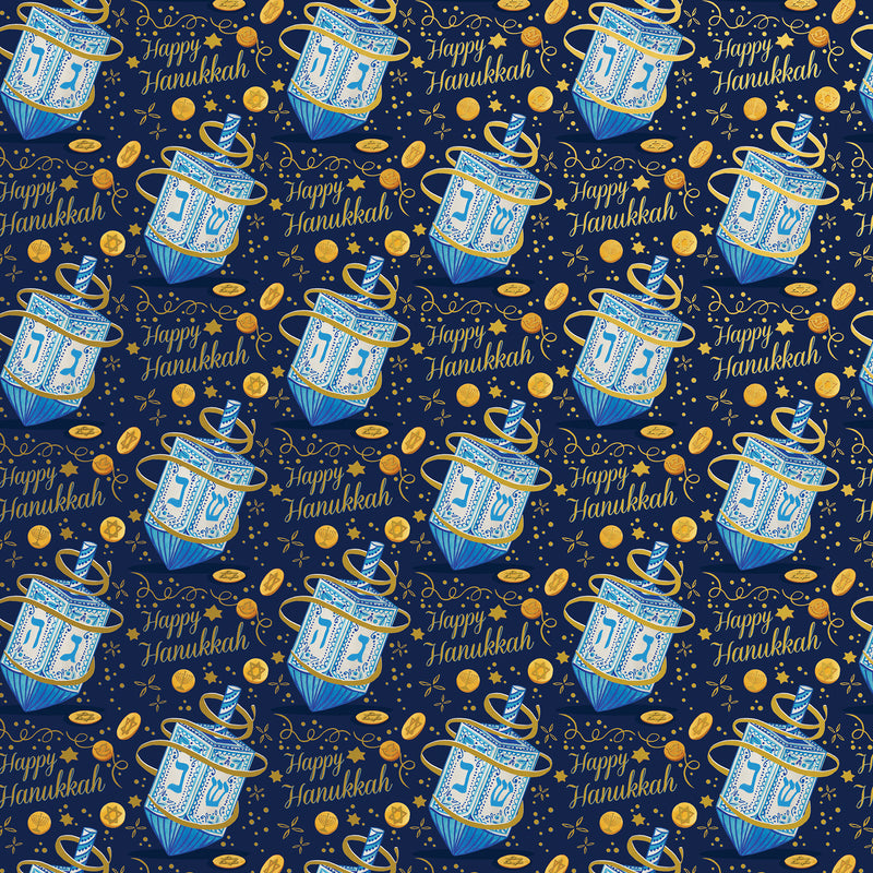 XB635C Hanukkah Dreidel