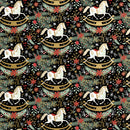 XB811C Rocking Horse Noel Black