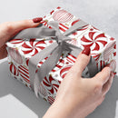 XB843C Red and White Ornaments