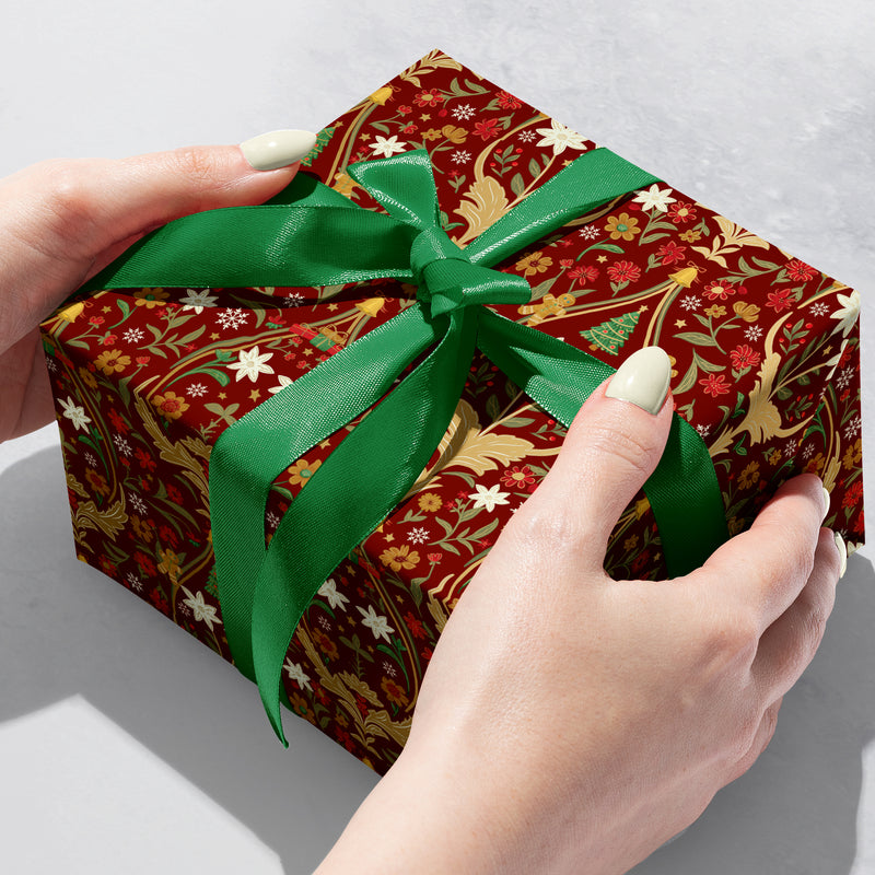 XB844C Holiday Damask