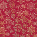 XB867E Sparkleflake Gold Red