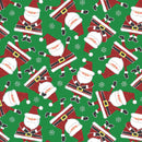 XB882E Sparkling Santa Green