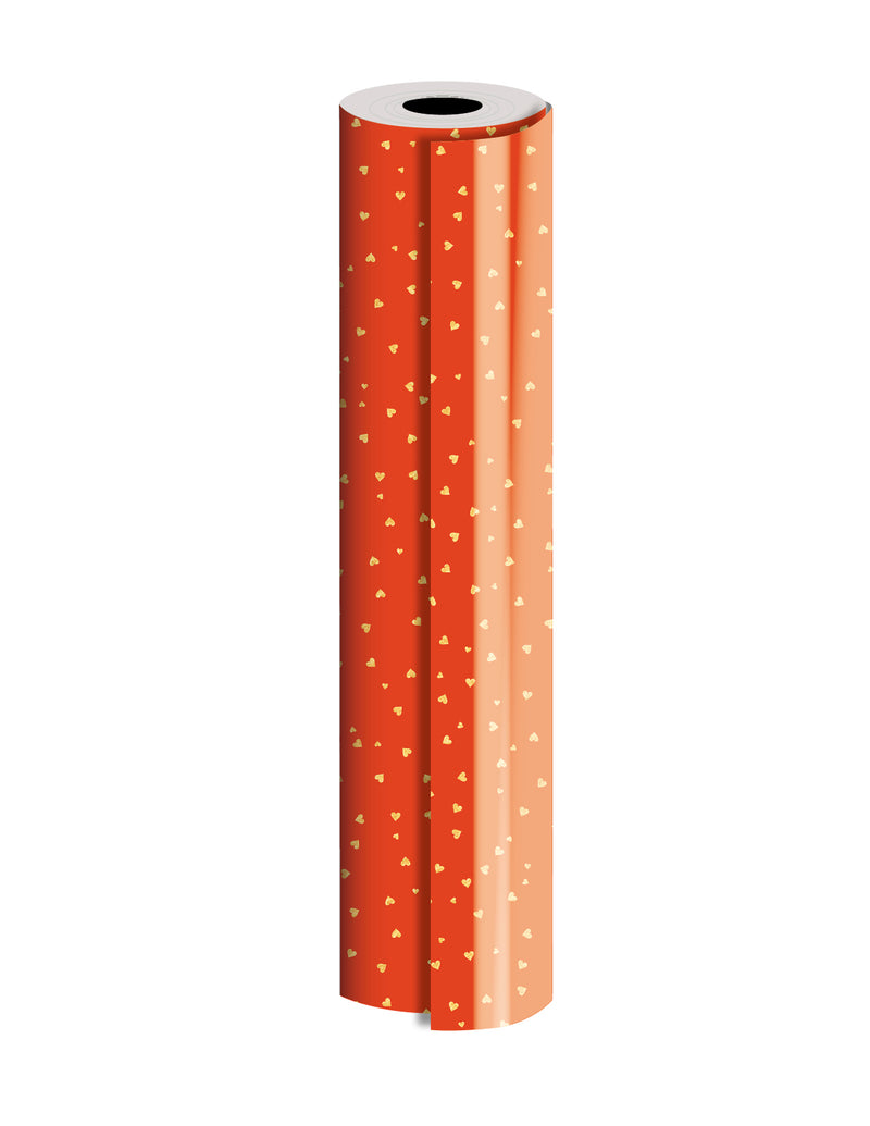 B556C Gold Red Hearts