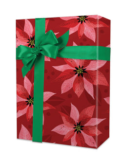 X7933C Pearlized Poinsettias