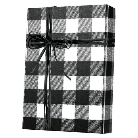 X7936C Buffalo Plaid Black/White